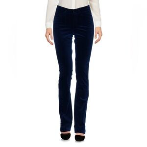 BNWT Cambio Midnight Blue Velour Pants Size 8